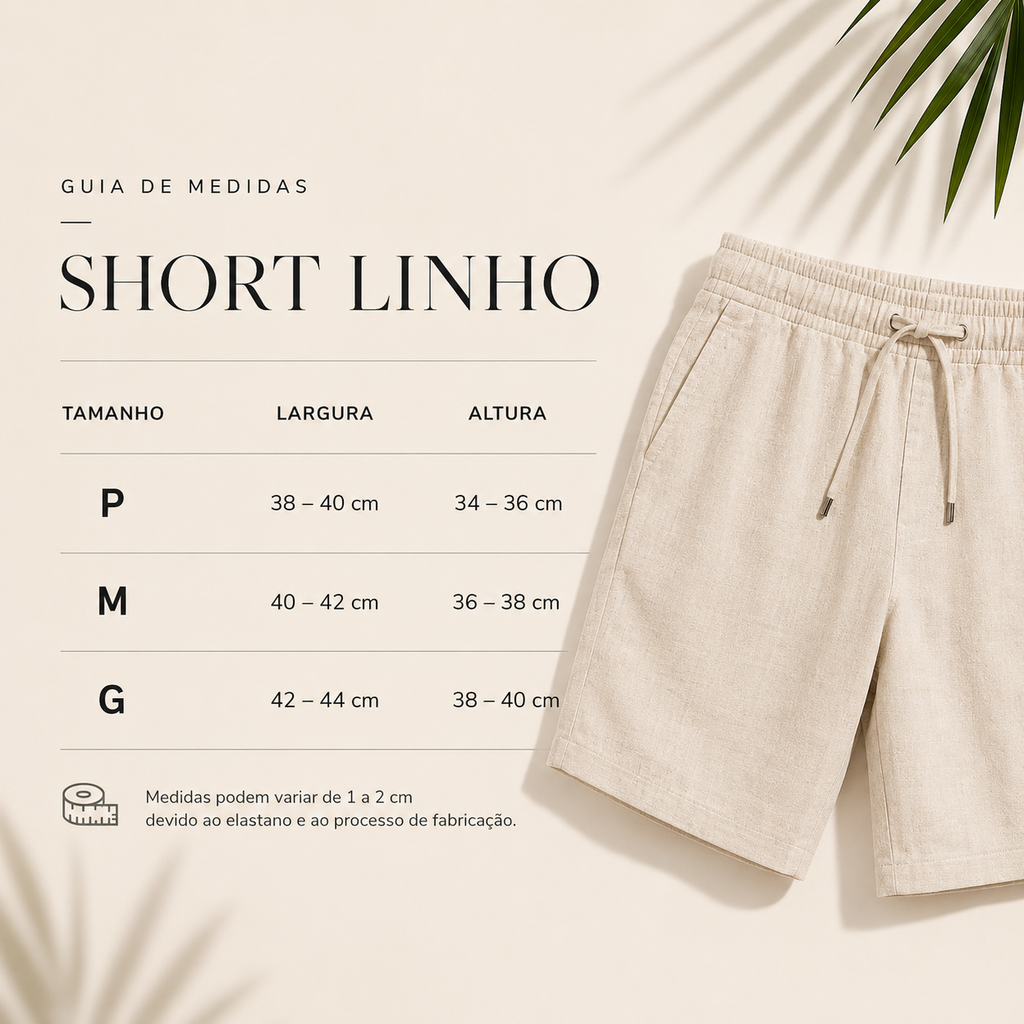 Short Linho - Premium